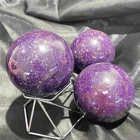 Lepidolite Spheres