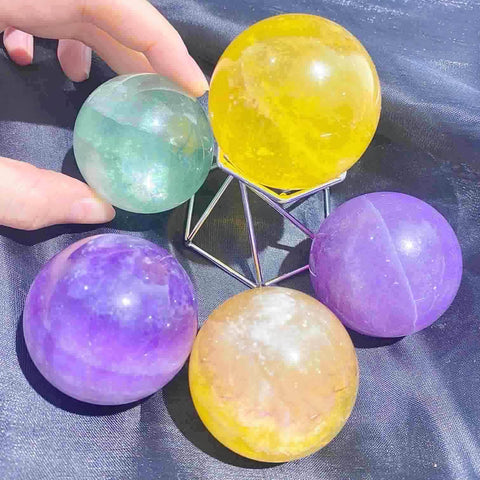 Fluorite Spheres (4-5cm)