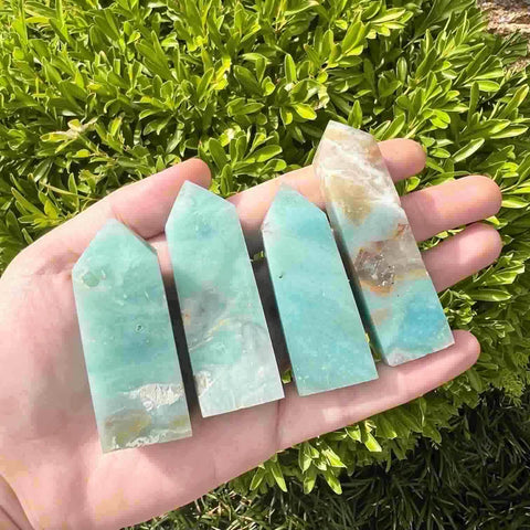 Caribbean calcite tower