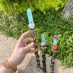 Magic Stick with fluorite tower