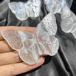 Selenite Skull Butterfly