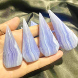 Blue Lace Agate Raindrops