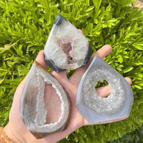 Brazilian agate druzy portal