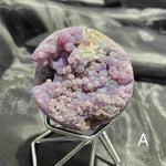 Grape Agate Spheres（Top Quality）