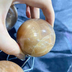 Peach Moonstone Sphere