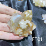 Flower Agate Turtle