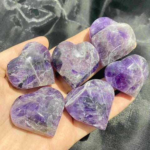 Dream Amethyst Heart