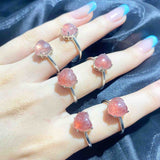 Gemmy Crystal Rings