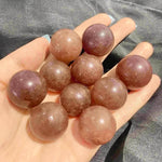 Strawberry Quartz Spheres(2-2.2cm)