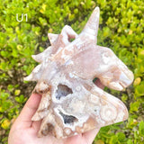 Flower Agate Unicorn