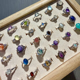 Crystal Mystery Rings