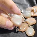 Peach moonstone Pendant
