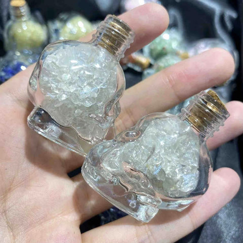 Crystal Chips Wish Bottle