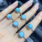 Larimar Rings