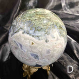Giant Moss Agate Sphere