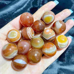 Carnelian Spheres