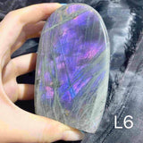 Purple Vibe Labradorite Freeform