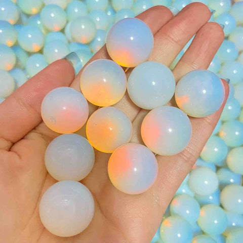 Opalite Spheres(Handmade)