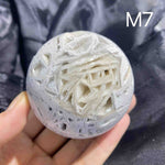 Snow Mexican Agate Sphere