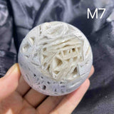 Snow Mexican Agate Sphere