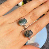 Moss Agate Rings