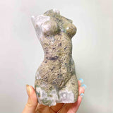 Giant Moss Agate Lady Body