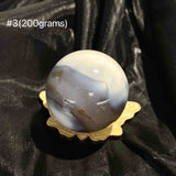 Orca Agate Sphere