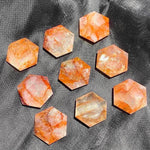 Fire Quartz Small Gusher(hexagram)