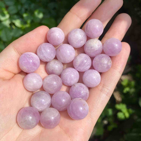 Kunzite Spheres