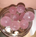 Star Light Rose Quartz Sphere