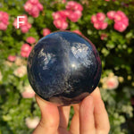 Rare Blue Fluorite Spheres