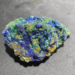 Azurite mixed with malachite specimen