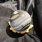 Orca Agate Sphere