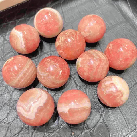 Rhodochrosite Sphere