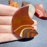 Carnelian Face Moons