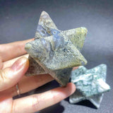 Moss Agate Merkaba