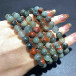 African Blood Stone Bracelets