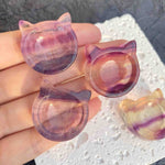 Fluorite Kitty Bowl